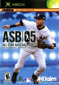 All-Star Baseball 2005 Xbox US box art
